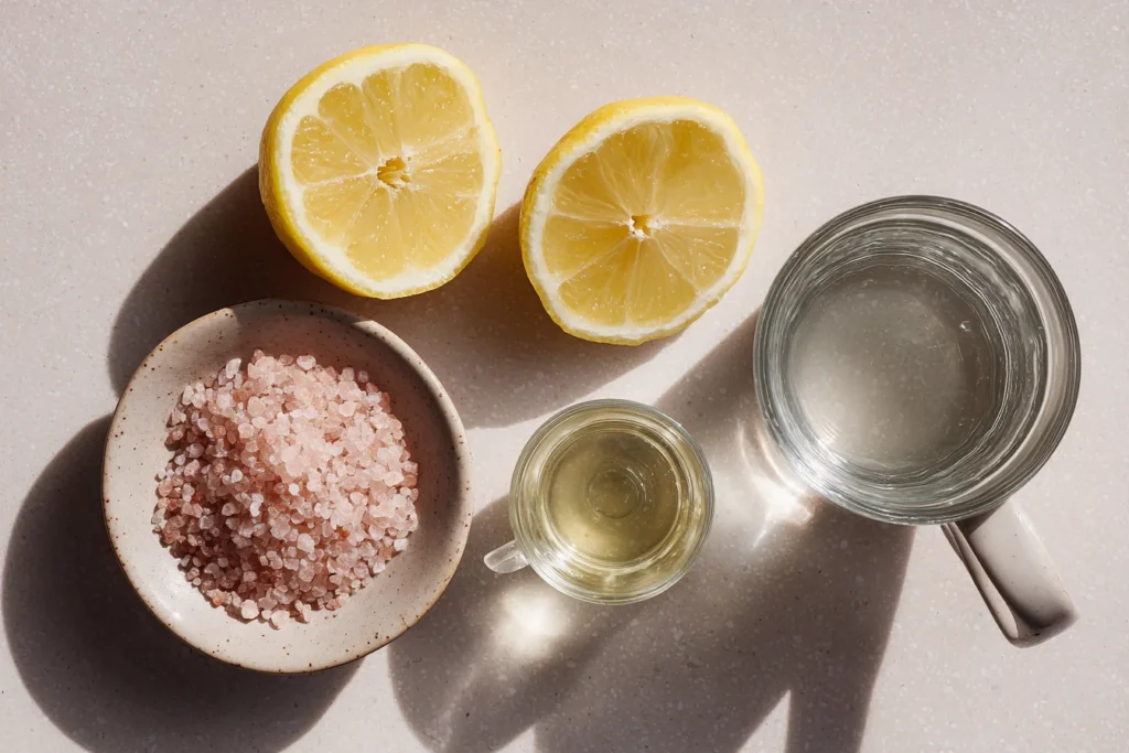Japanese Pink Salt Weight Loss Drink Ingredients