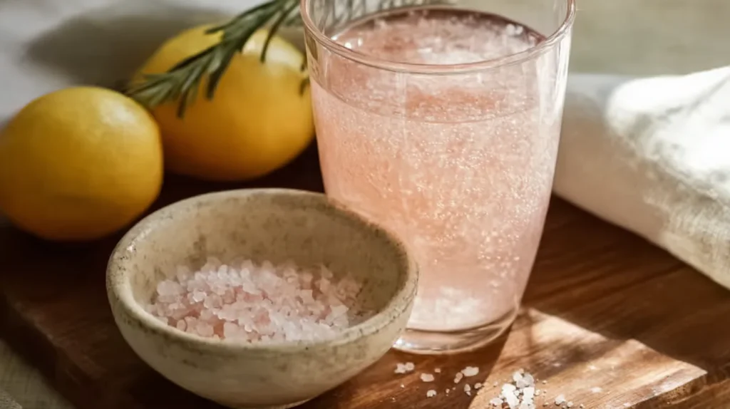 Japanese Pink Salt for Weight Loss in Natural Light
