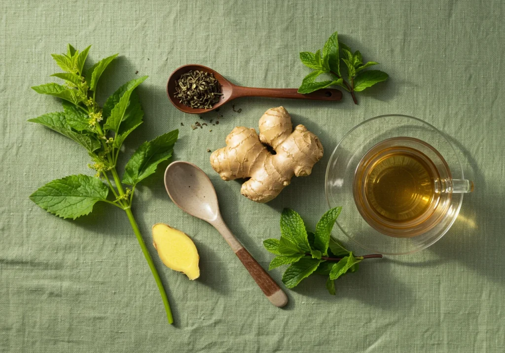 lemon balm tea recipe ingredients