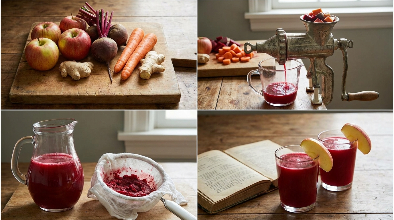 berry smoothie preparation steps