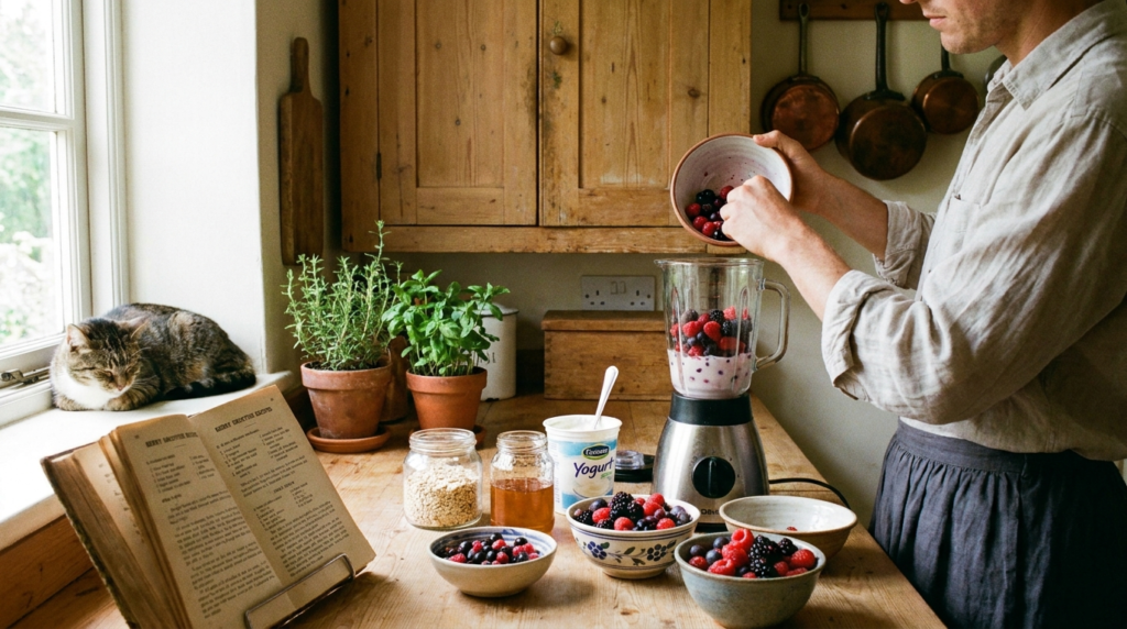 berry smoothie recipes Preparing