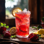 Hibiscus Strawberry Lemonade: A Refreshing Homemade Delight