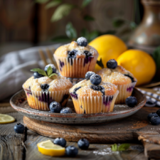 Easy Lemon Blueberry Muffins: Grandma's Classic Recipe