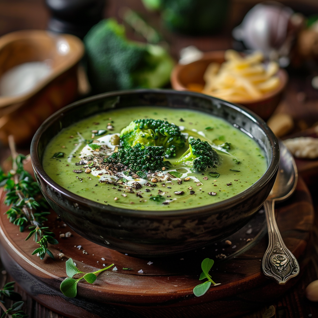 Creamy Broccoli Cheddar Soup: Easy Grandma-Style Recipe