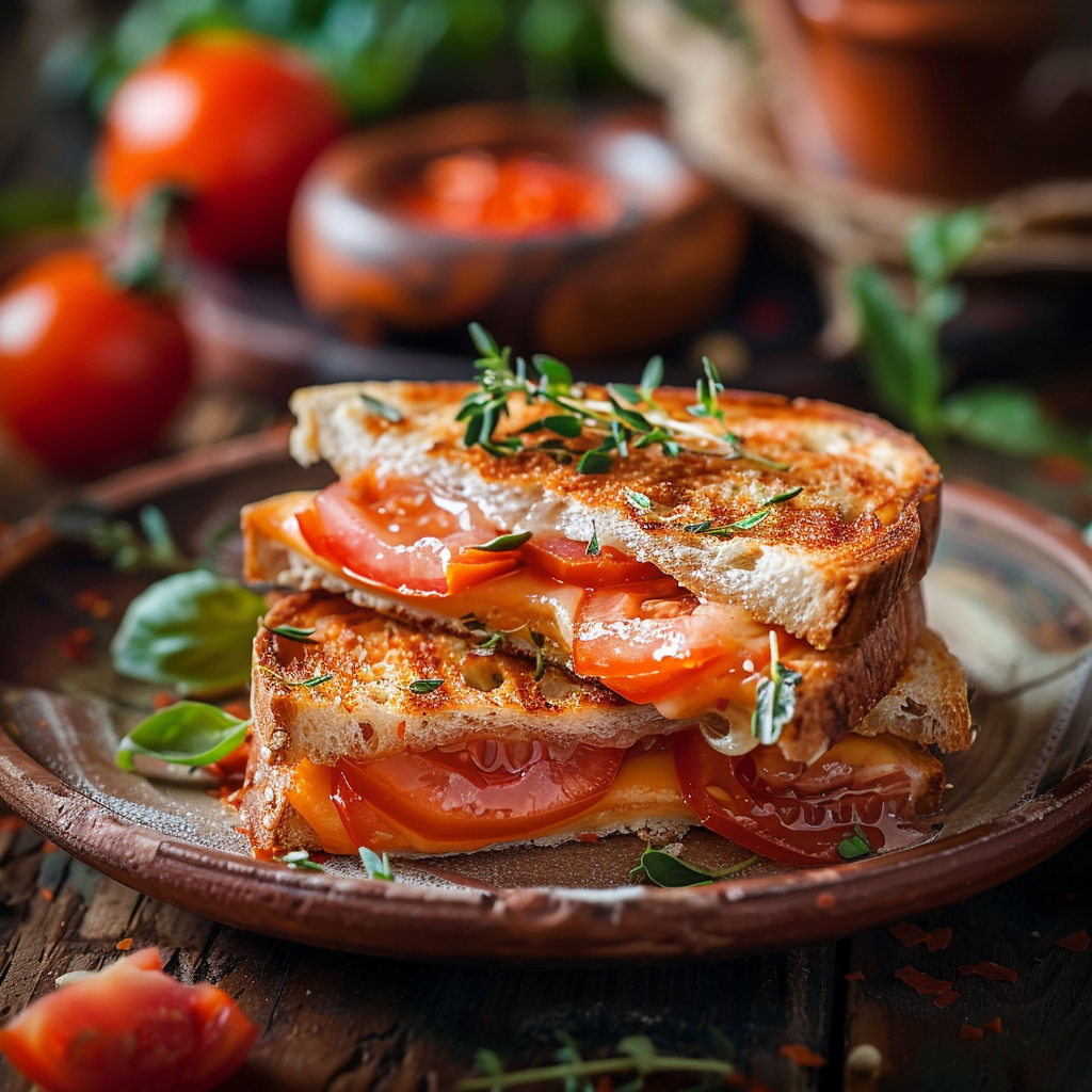 The Ultimate Tomato Grilled Cheese: A Comforting Classic