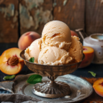 Southern Peach Ice Cream: A Taste of Summer Bliss
