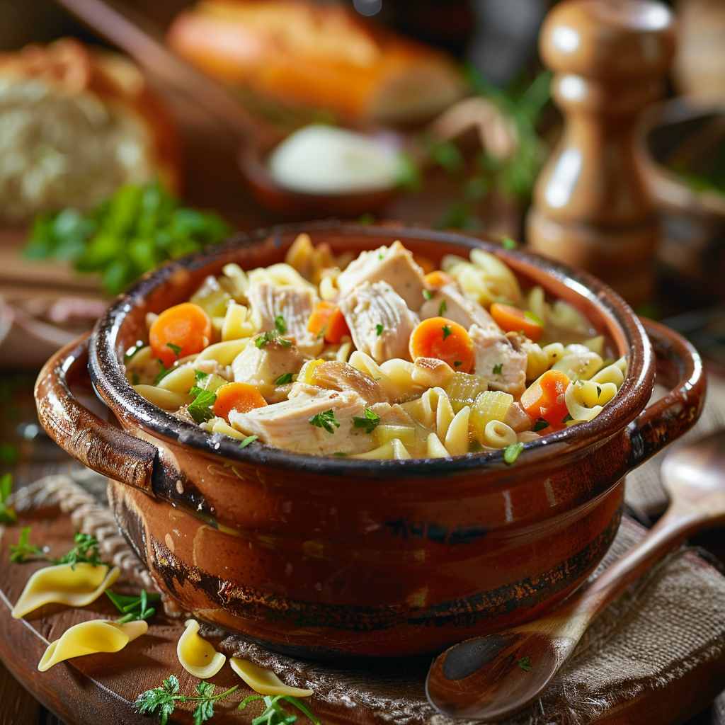 Chicken Noodle Soup Casserole: A Cozy & Easy Family Favorite