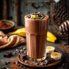 The Best Creamy Chocolate Banana Smoothie Recipe