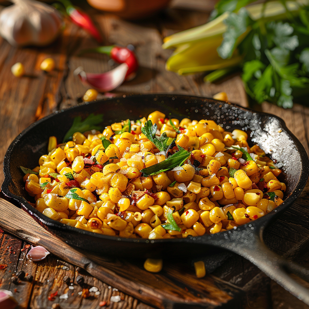 Creamy Skillet Corn: An Easy Old-Fashioned Side Dish