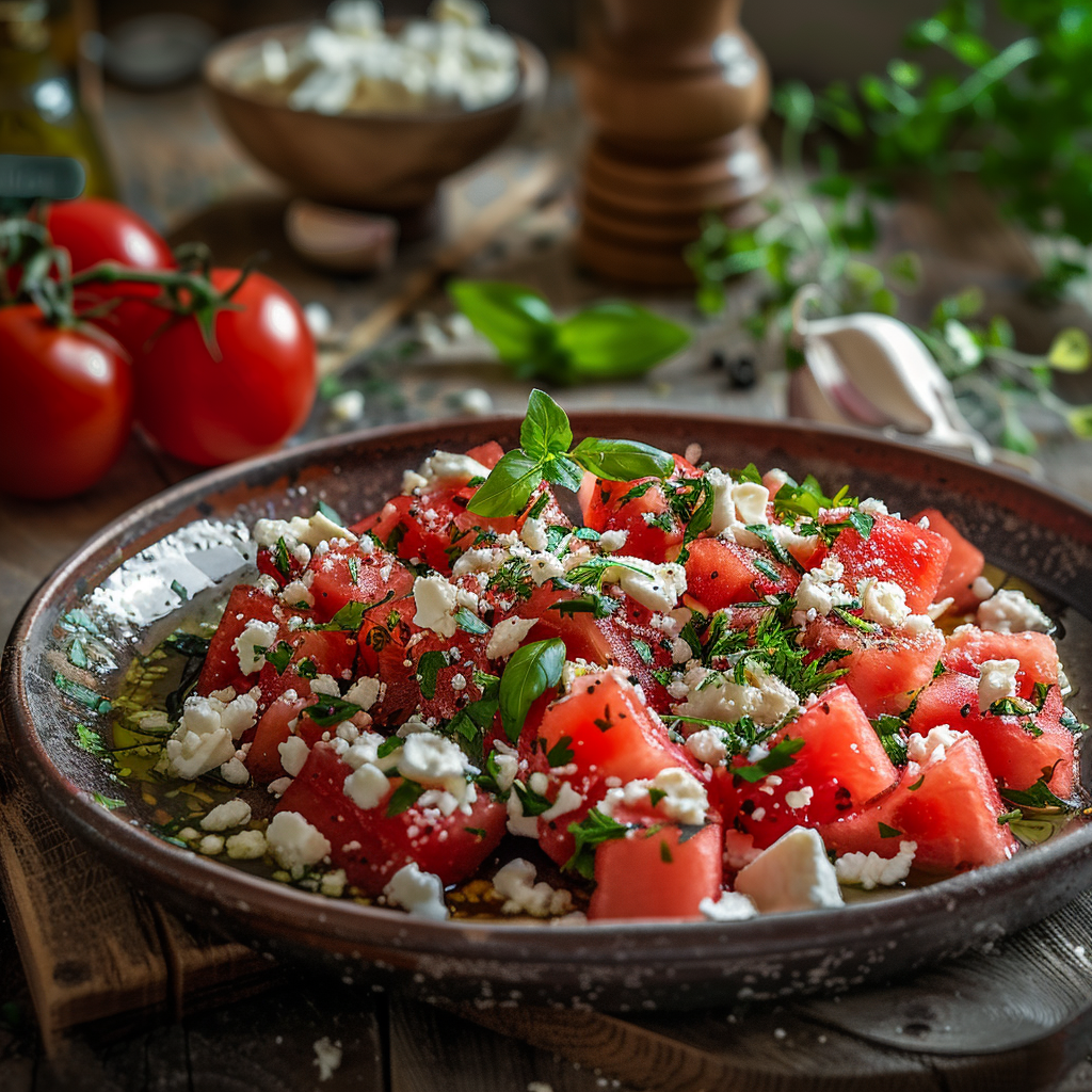 Refreshing Watermelon Feta Salad: An Easy Summer Favorite