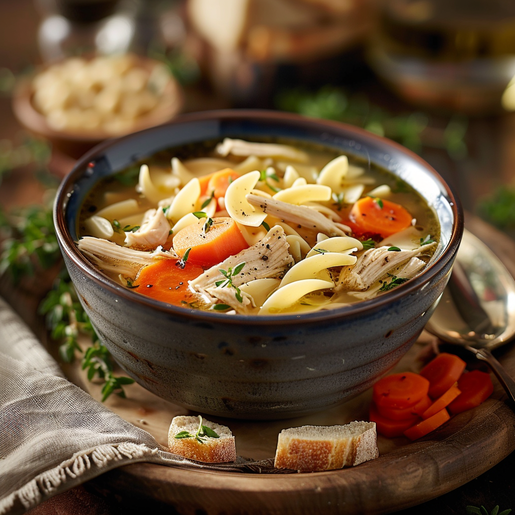 Easy Slow Cooker Chicken Noodle Soup: Grandma's Comfort Food
