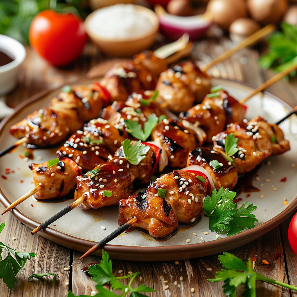 Easy Teriyaki Chicken Skewers: A Flavorful Family Favorite