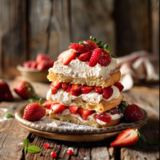 The Ultimate Strawberry Shortcake Cake