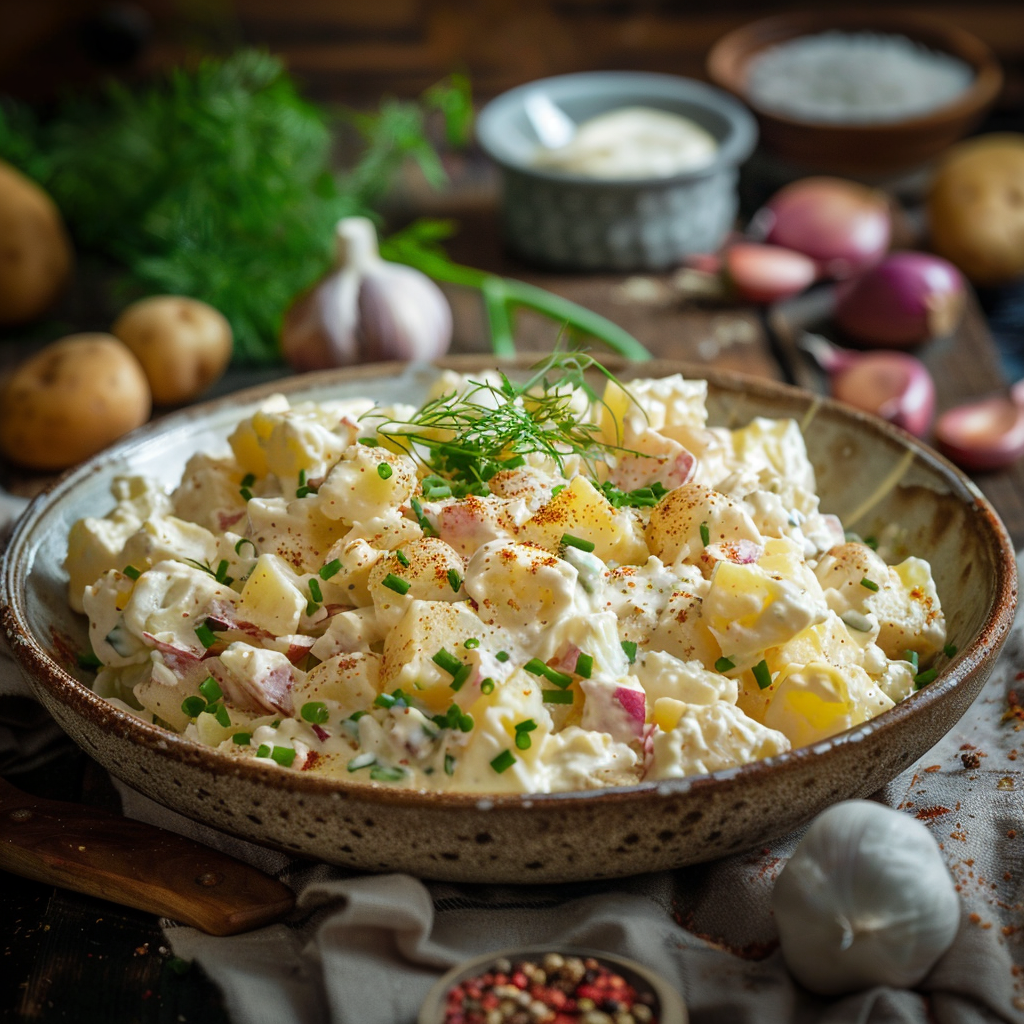 Classic Potato Salad Recipe: A Simple, Old-Fashioned Favorite