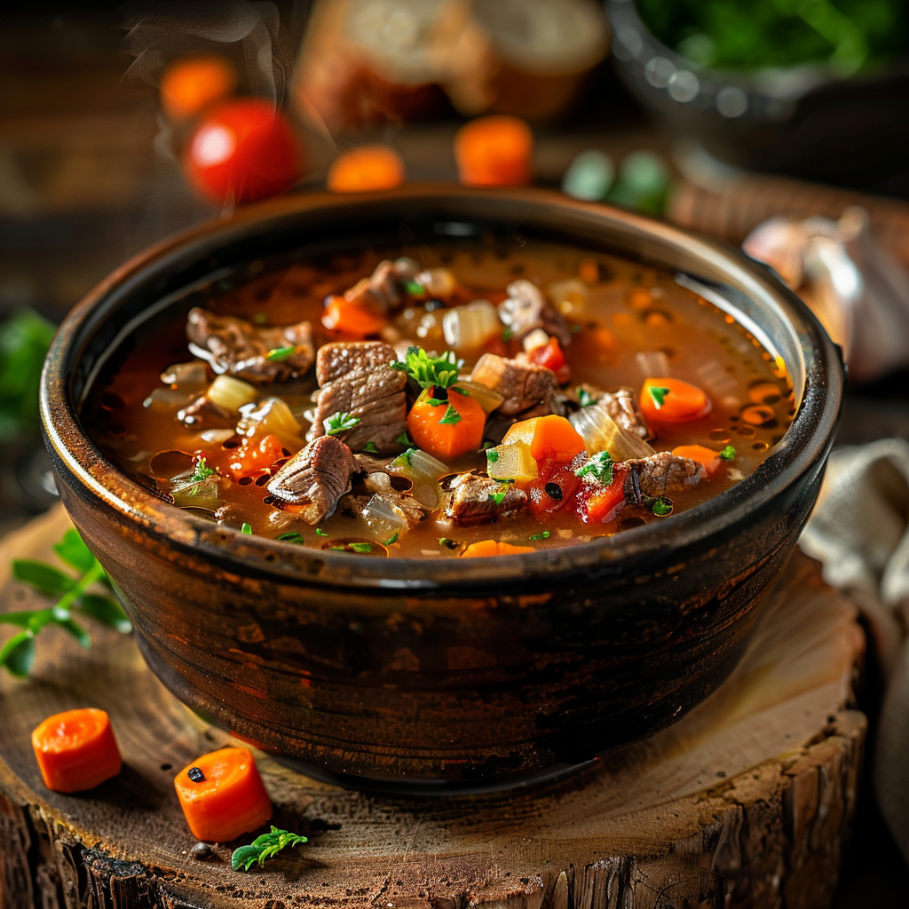 Old-Fashioned Beef Soup: A Comforting Homemade Classic