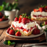 Strawberry Shortcake Poke Cake: Easy Grandma-Style Dessert
