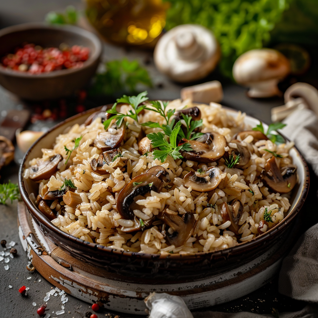 Mushroom Rice Pilaf: An Easy and Comforting Side Dish