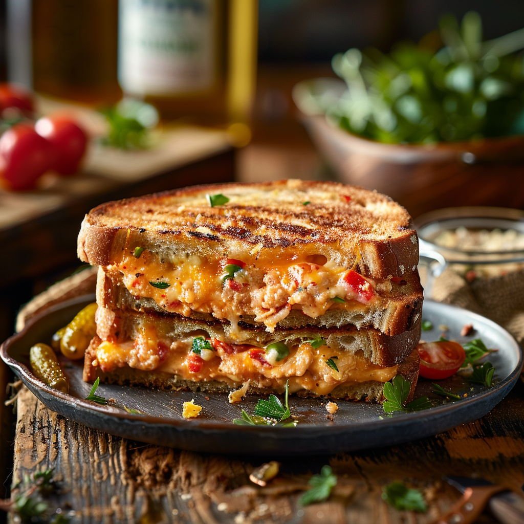 The Ultimate Grilled Pimento Cheese Sandwich Recipe – Easy & Delicious
