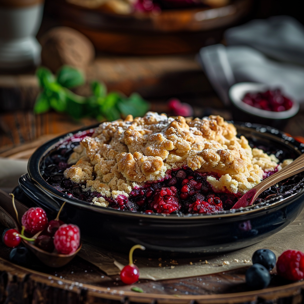 Easy Frozen Berry Cobbler: A Grandma-Style Comfort Dessert