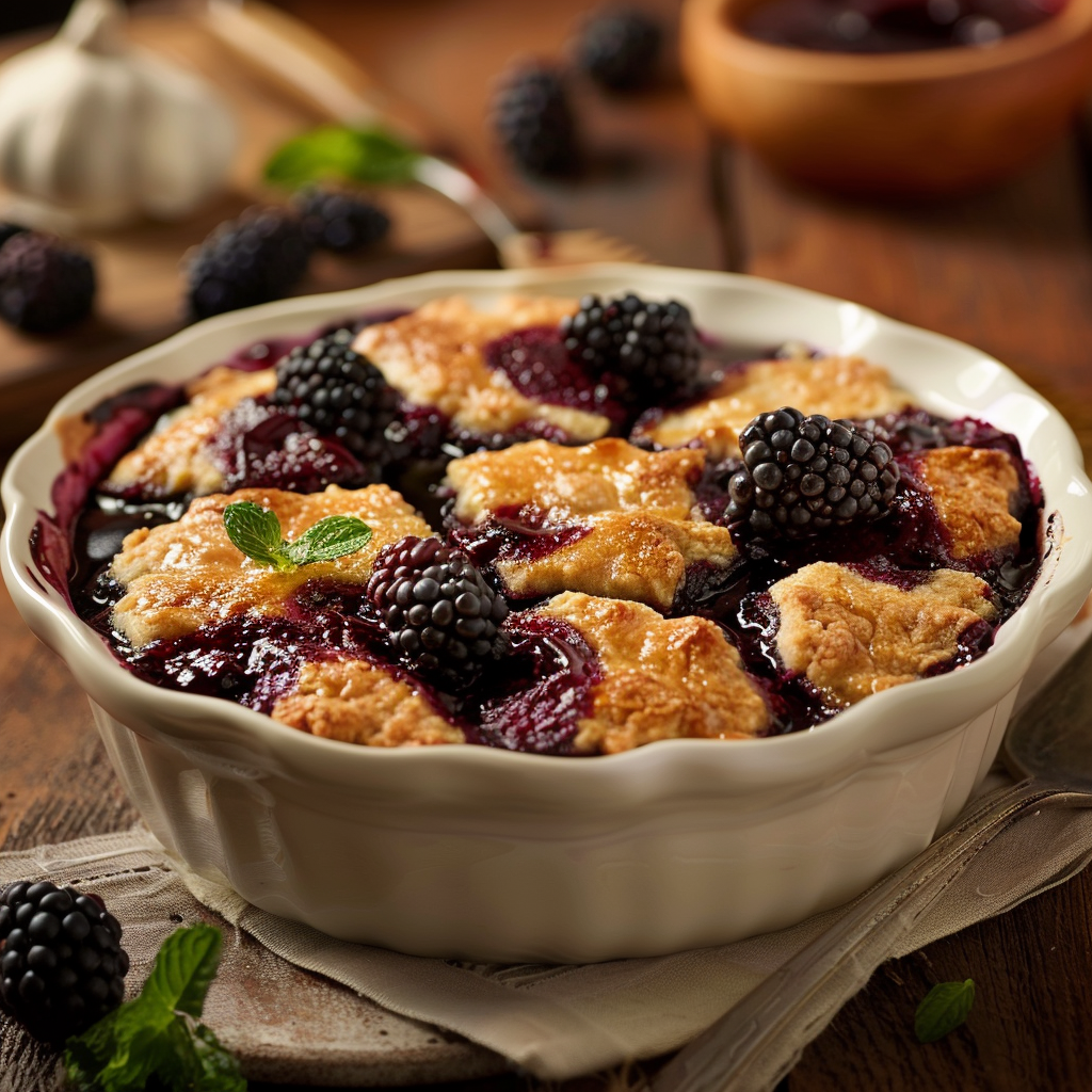 Easy Blackberry Cobbler: A Simple Grandma-Style Comfort Recipe