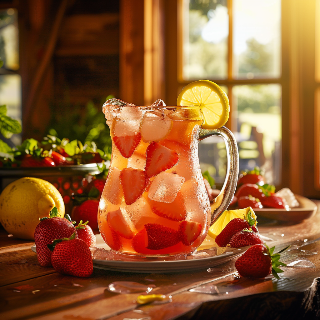 Southern Strawberry Lemonade: A Sweet and Tangy Homemade Delight