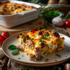 The Best Sausage Breakfast Casserole Recipe