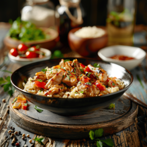 Easy Old-Fashioned Chicken and Rice Casserole Recipe