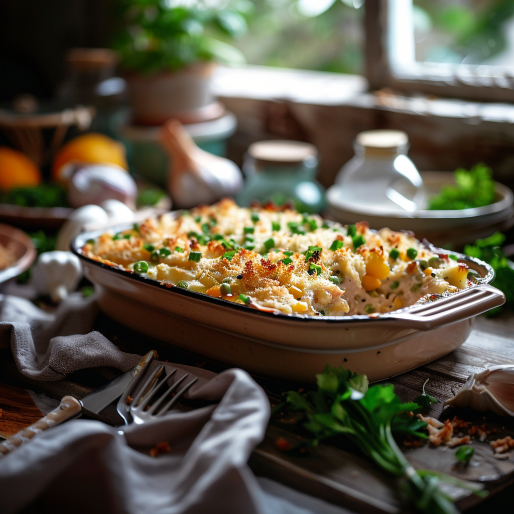 Easy Old-Fashioned Tuna Casserole Recipe: A Comfort Food Classic