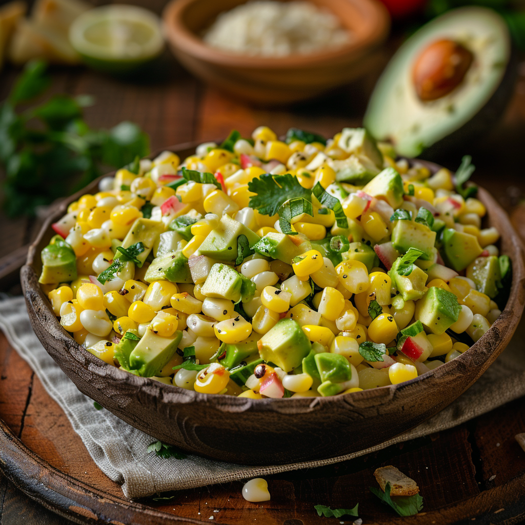 Refreshing Corn Avocado Salad Recipe