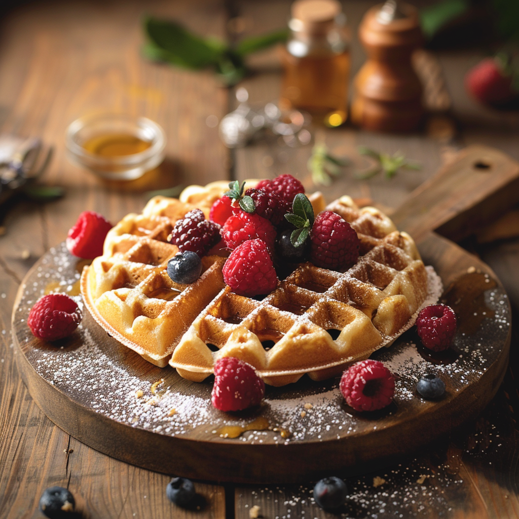 Golden Belgian Waffles: An Easy Homemade Treat