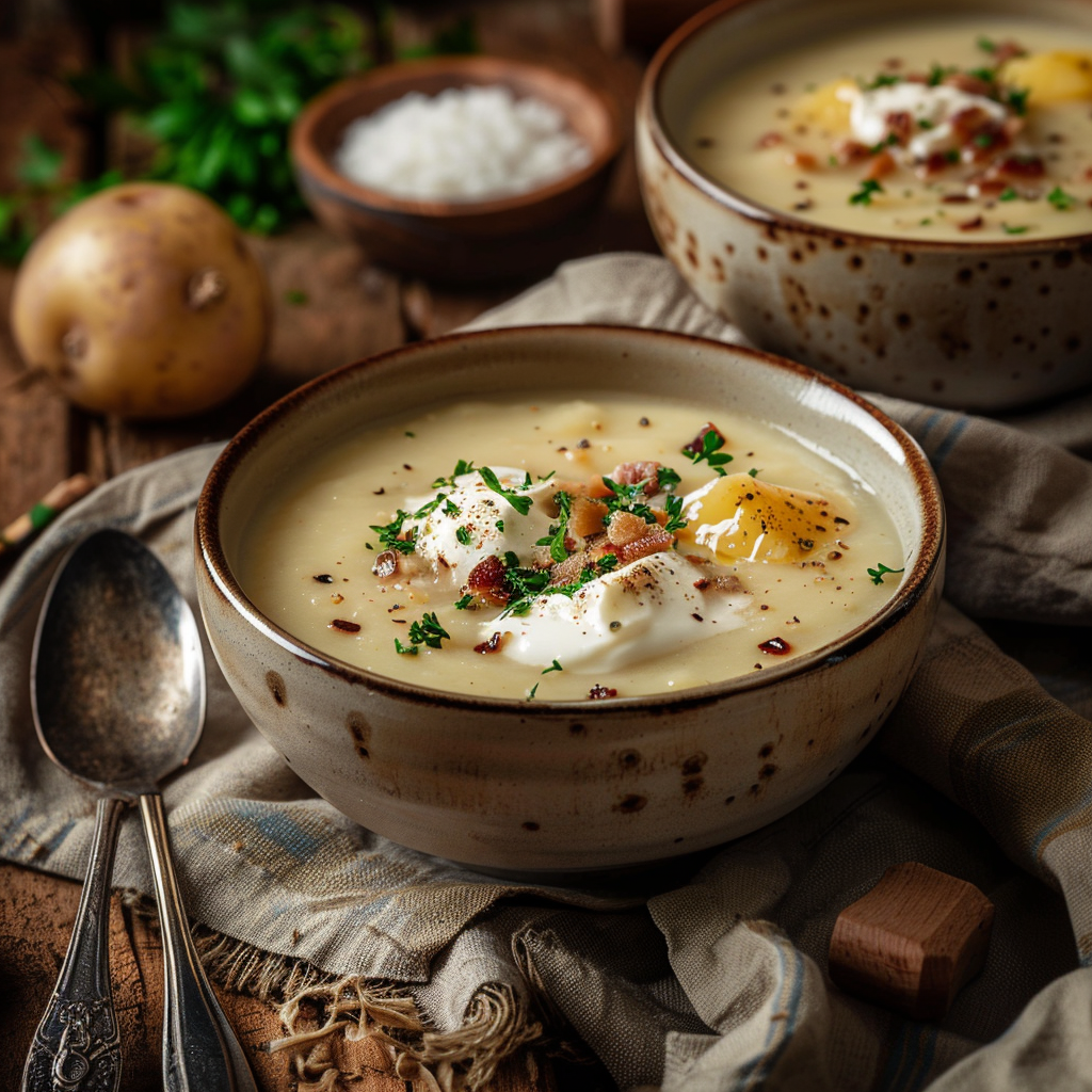 Creamy Baked Potato Soup: An Easy Homemade Comfort Recipe