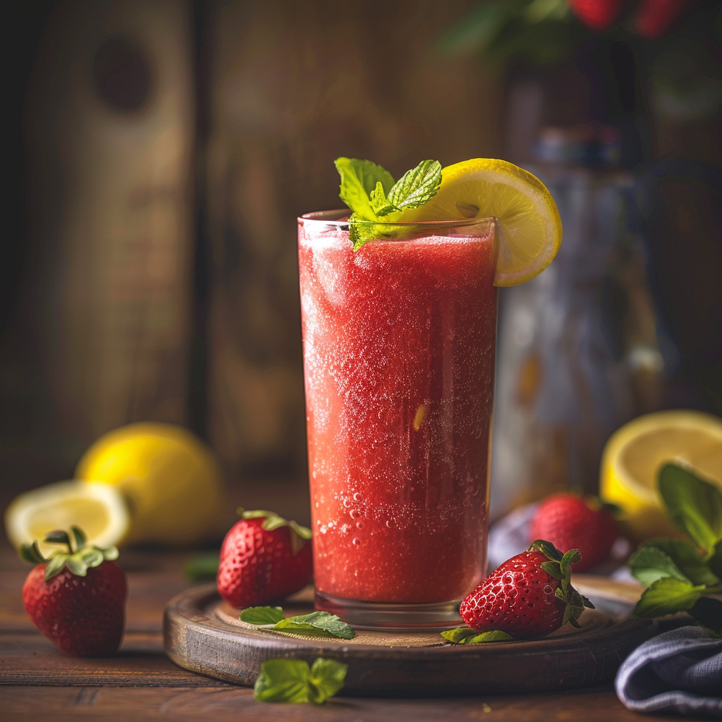 Frozen Strawberry Lemonade: The Ultimate Refreshing Homemade Treat