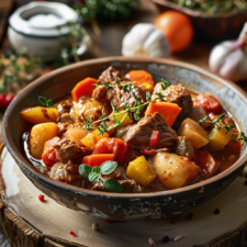Hearty Vegetable Beef Stew