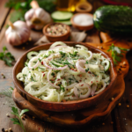 Creamy Cucumber Onion Salad: A Refreshing Grandma-Style Side