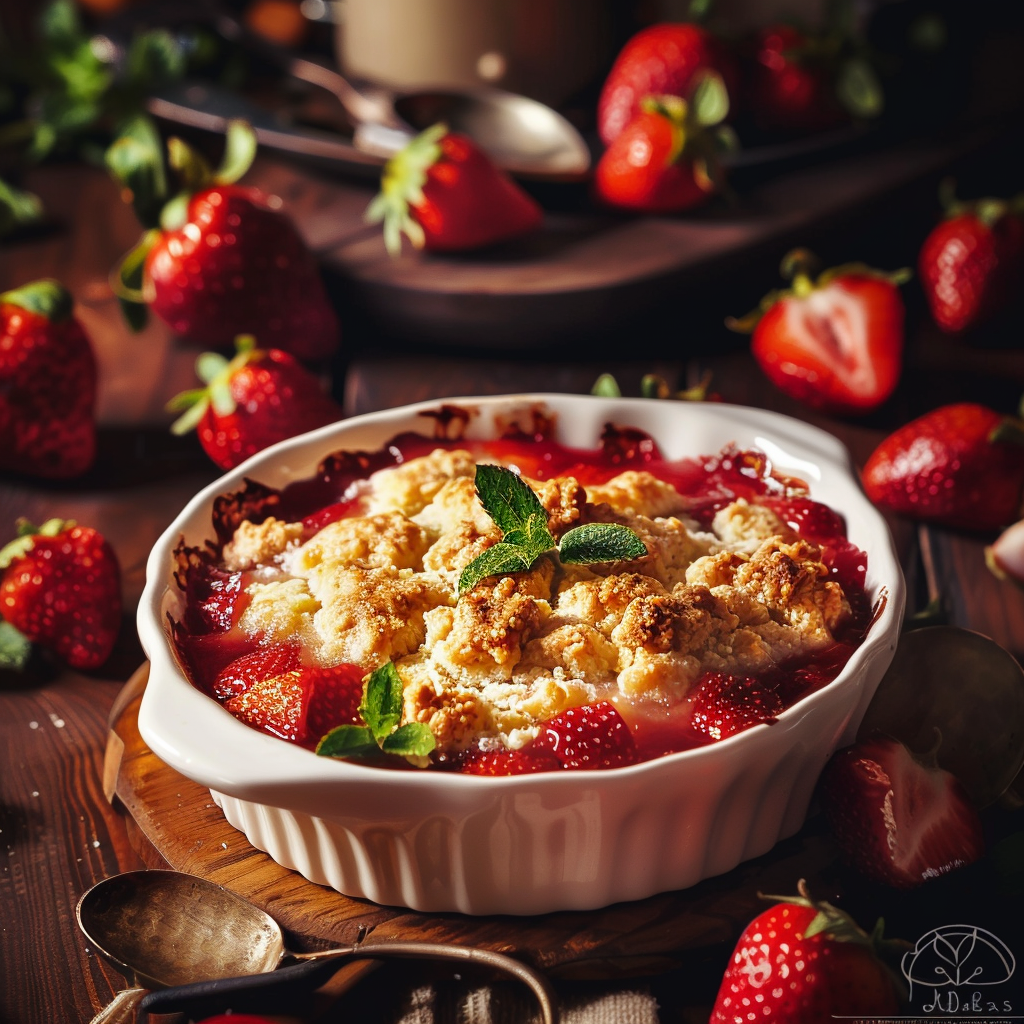 Easy Strawberry Cobbler Recipe: A Taste of Summer