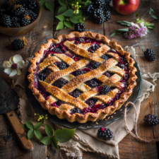 Old-Fashioned Blackberry Pie