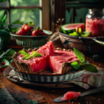 Easy Frozen Watermelon Pie Recipe