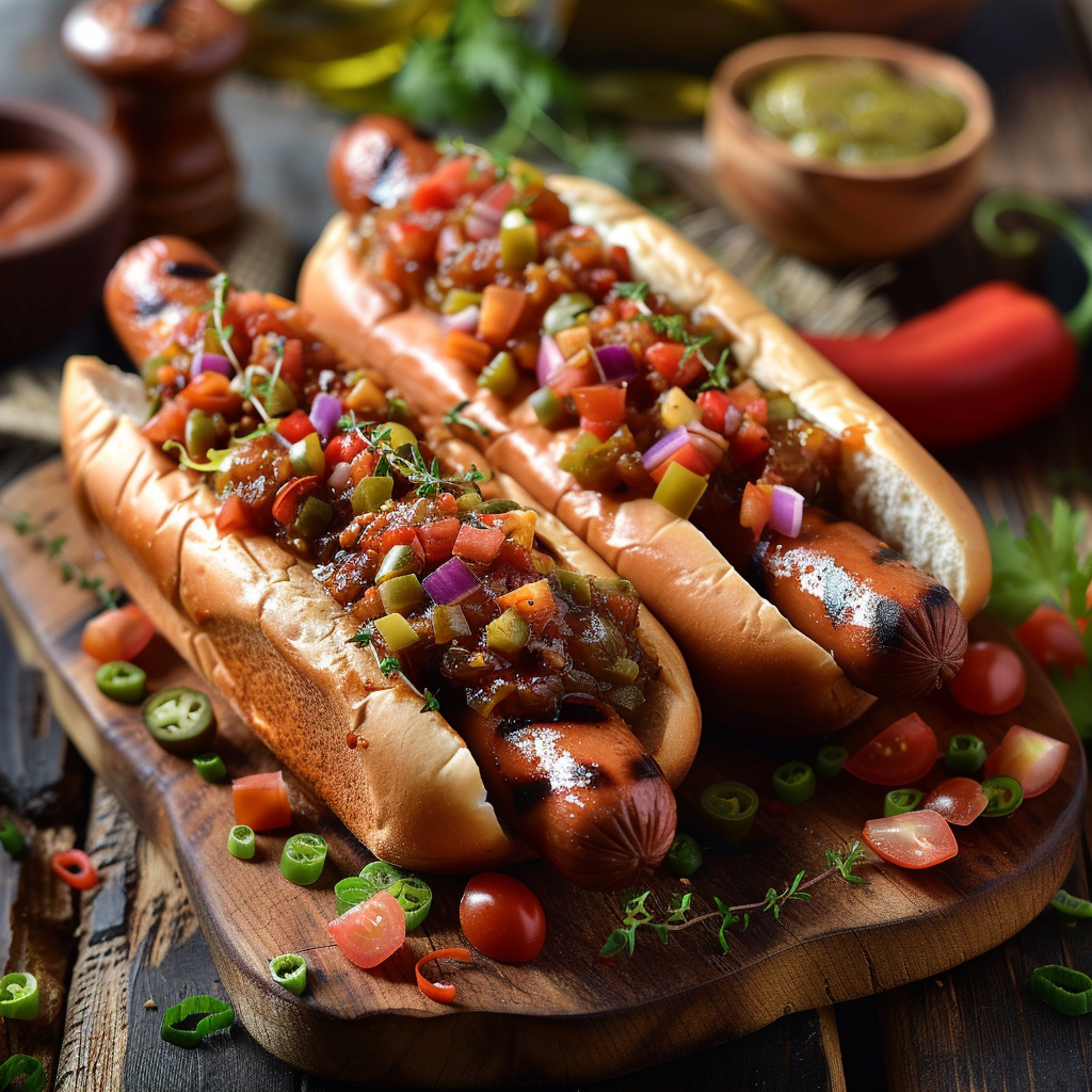 Classic Hot Dogs with Relish: An Easy Backyard Favorite