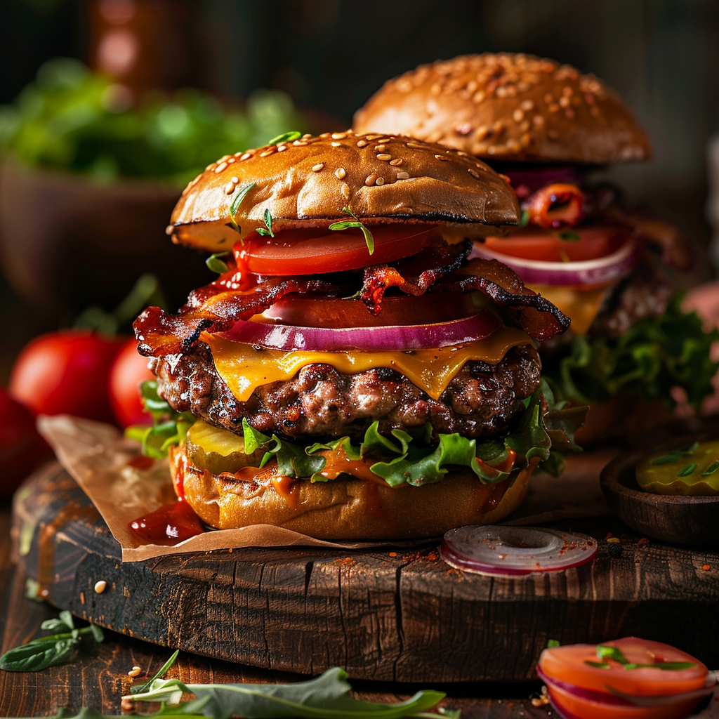 The Ultimate Homemade Bacon Cheeseburger Recipe