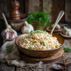 Creamy Coleslaw: The Easy, Old-Fashioned Grandma-Style Recipe