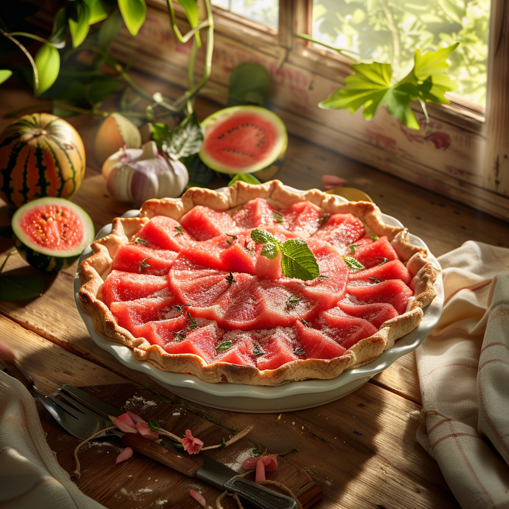 Easy Watermelon Pie: A Refreshing Summer Dessert