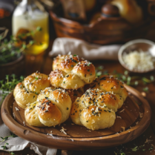 Easy Garlic Parmesan Knots Recipe