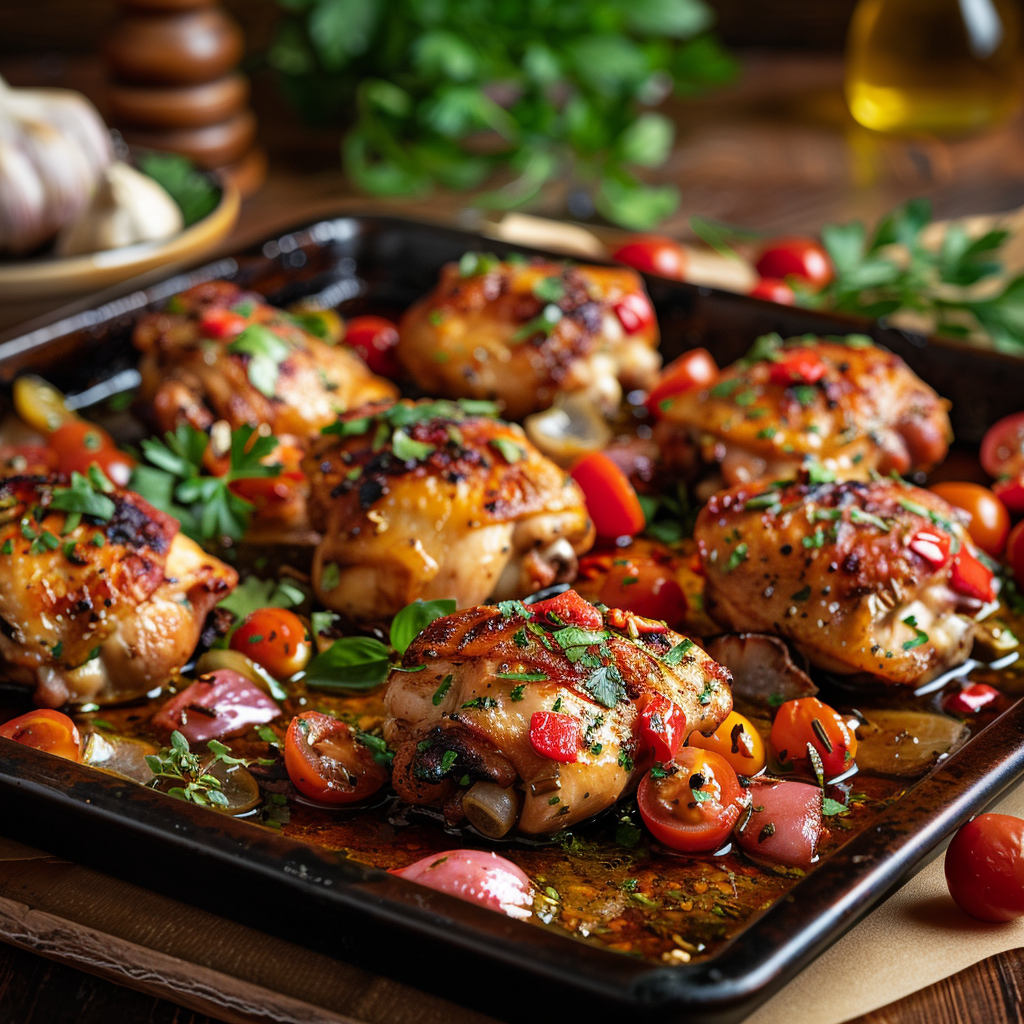 Easy Sheet Pan Chicken Thighs Recipe: A Simple, Flavorful Meal