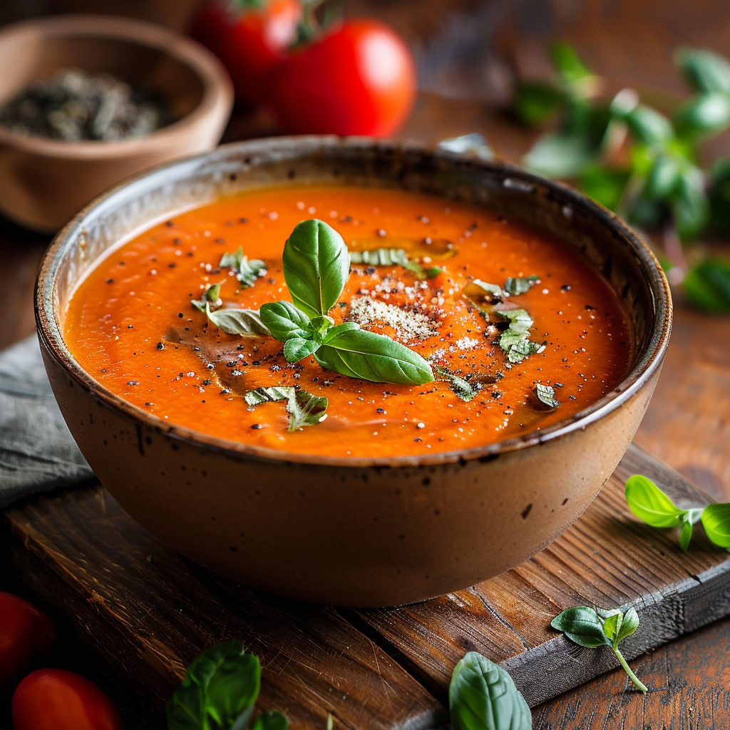 Creamy Roasted Tomato Soup: An Easy Homemade Comfort Classic