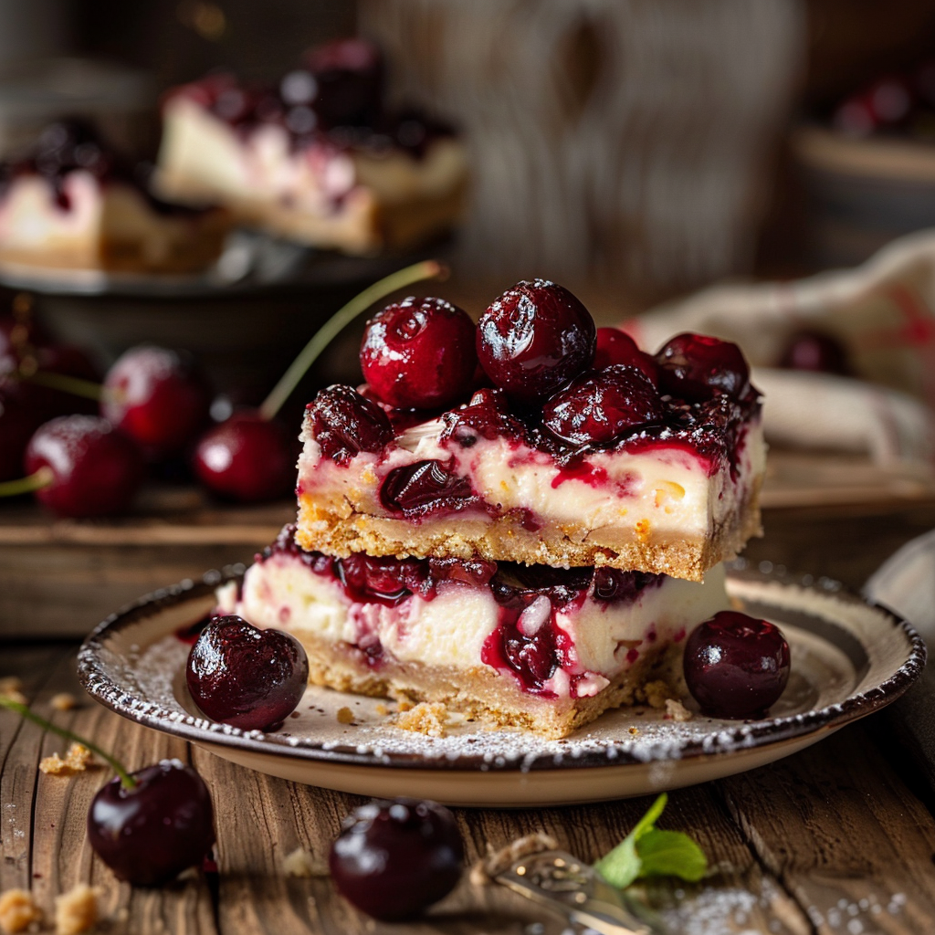 Easy Cherry Cream Cheese Bars: A Delicious Homemade Treat