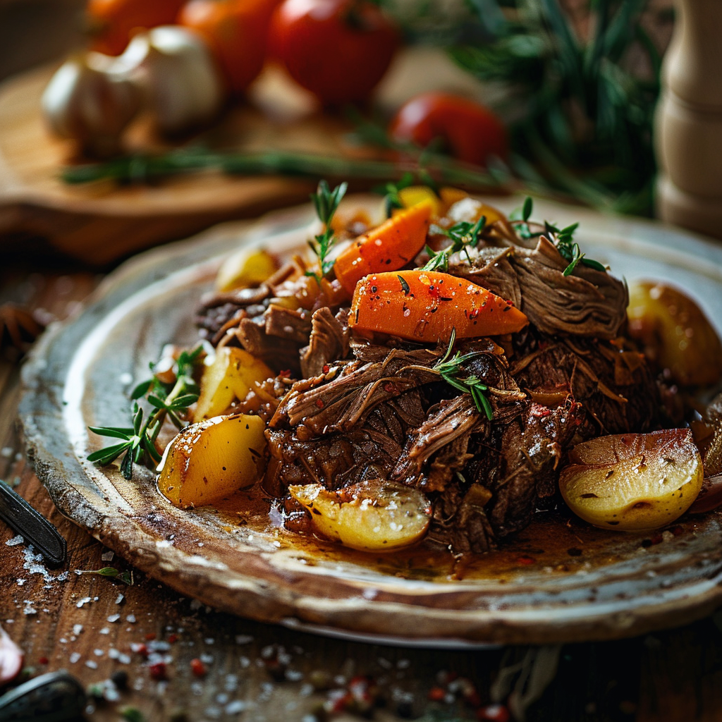 The Best Slow Cooker Pot Roast Recipe: Tender, Flavorful & Easy