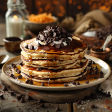 The Best Old-Fashioned Chocolate Chip Pancakes Recipe
