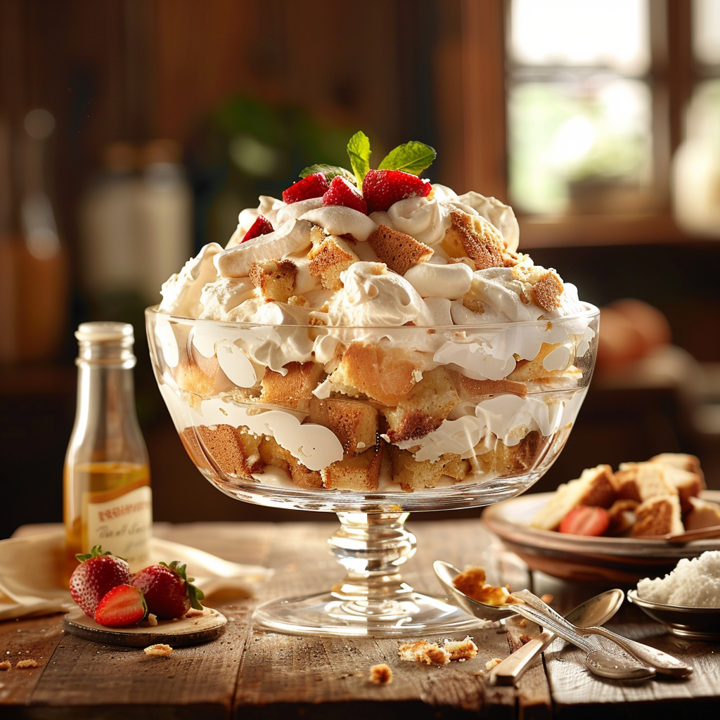 Easy Angel Food Cake Trifle: A Delightful Homemade Dessert